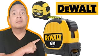 DEWALT TAPE MEASURE 8M||  DeWALT HAND TOOL
