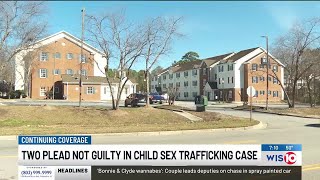 Two people accused of child sex trafficking arraigned in federal court
