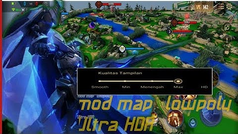 mod map lowpoly ultra HDR | Arena of valor | Rov | LienQuan mobile #Mod
