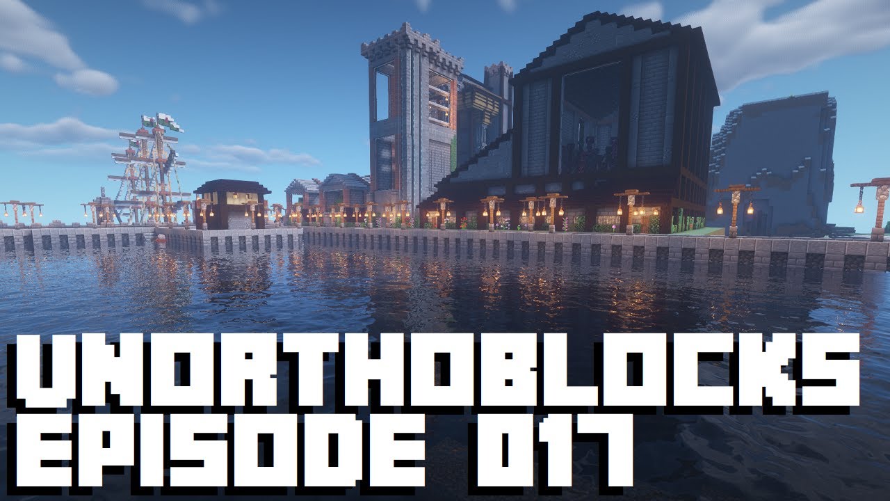 Minecraft - Unorthoblocks SMP - Episode 017 - Pink Airships and Collective Plans