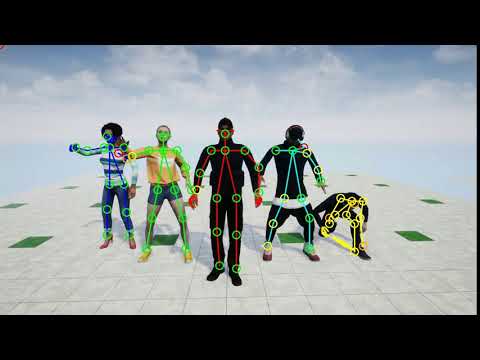 MediaPipe v0.7.9 Pose 上半身検出の様子