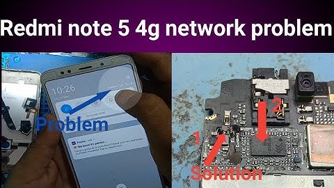 Redmi note 5 4g network problem | mi note 5 no service problem solution #redmi #network #mi #problem