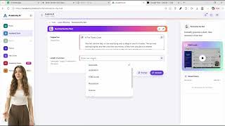 How to Summarize Long Text in Seconds with AI! (Academiq.ai Tutorial)#trending #ai #shorts