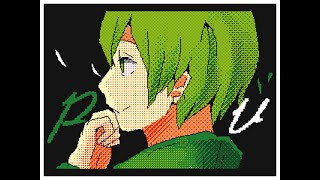 月見夜ラビット  (Tsukimiyo Rabitto) PV Flipnote 3D by ハゲてこおったバラ