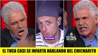 El Tuca Casi Se Infarta Hablando Del Chicharito Y Las Tonterías Que Él Dice Futbol Picante