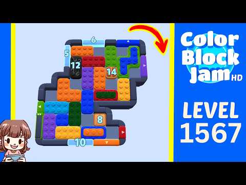 Color Block Jam Level 1567 walkthrough video preview