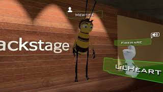 Barry Bee Goes Super Saiyan 3 For The First Time In Vrchat