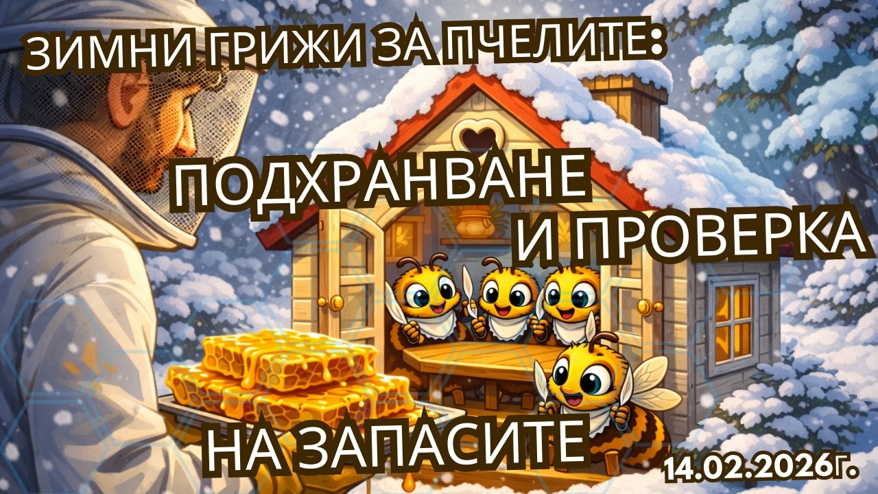 Домашни Медни Питки за Пчели + Кога и Как да Подхранваме Кошерите през Зимата