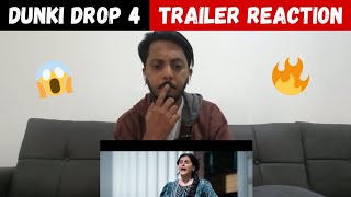 Dunki Drop 4 (REACTION) | Shah Rukh Khan | Rajkumar Hirani | Taapsee | Vicky | Boman