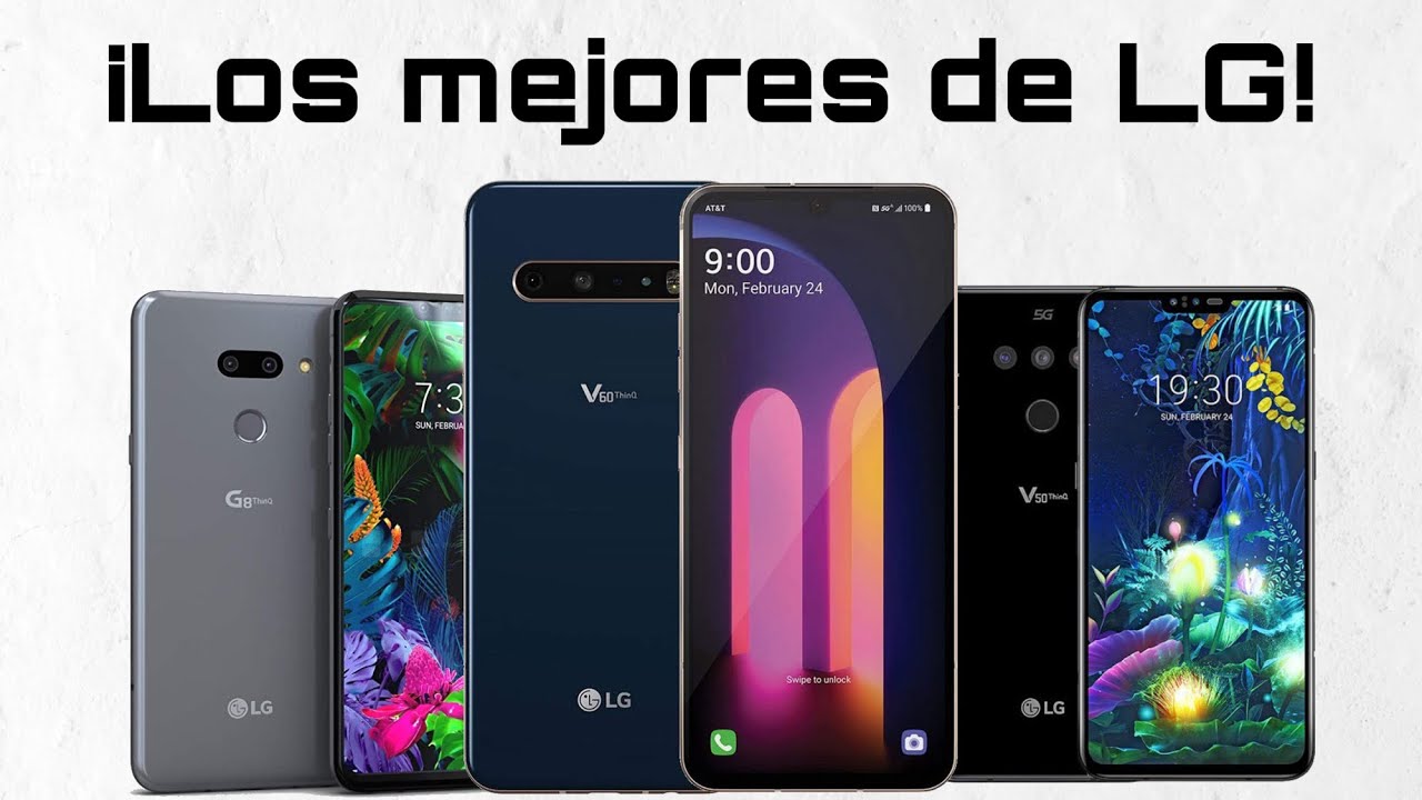 Los mejores celulares de LG que puedes comprar para 2023! - YouTube