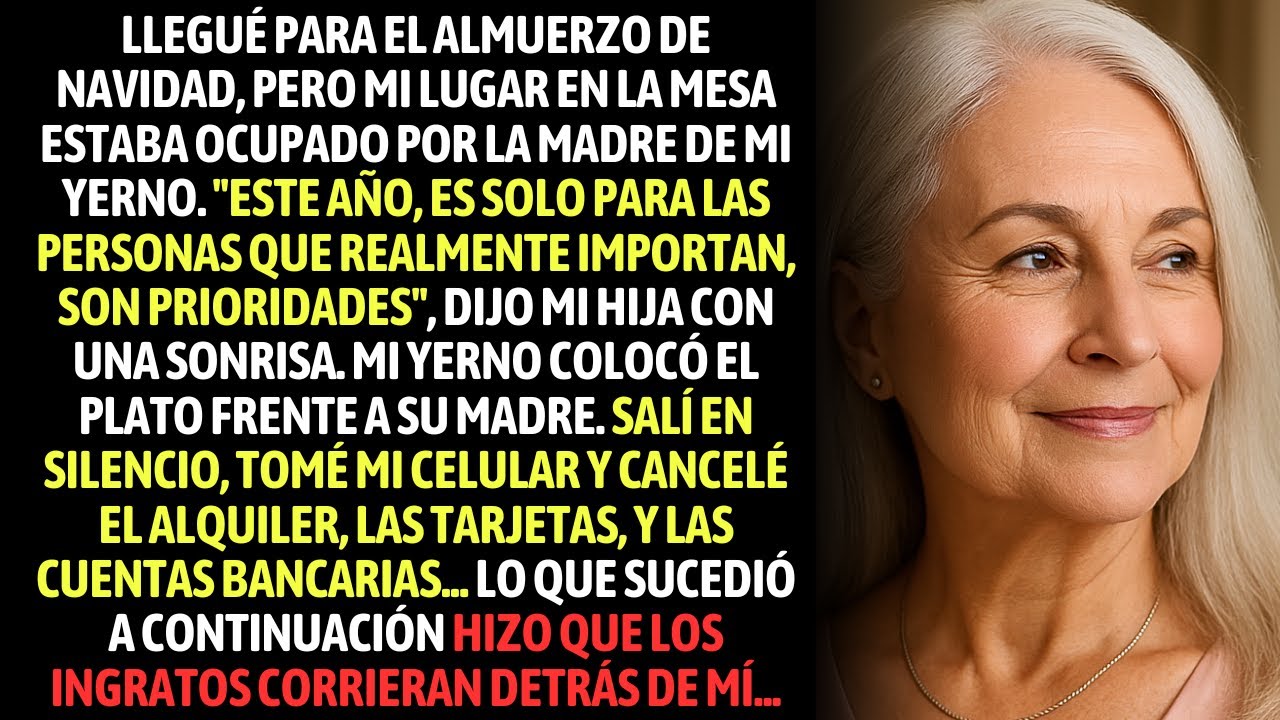 Llegué Para El Almuerzo, Mi Lugar En La Mesa Estaba Ocupado Por La Madre De Mi Yerno 