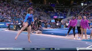 Katelyn Ohashi (UCLA) 2018 Floor vs Utah 9.975