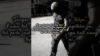 Jangan Biasakan Diri Cakap takpe Kalau Tak Sukakan Sesuatu