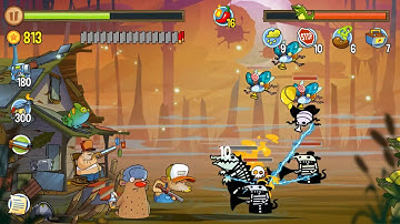 Swamp Attack - Episode 10. Level 7 Gameplay Android walkthroug