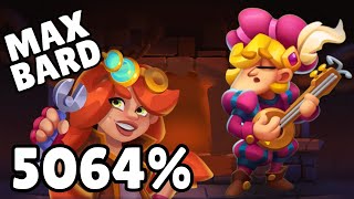 Max Bard + Gadget Vs Max Tesla + Mermaid | Rush Royale