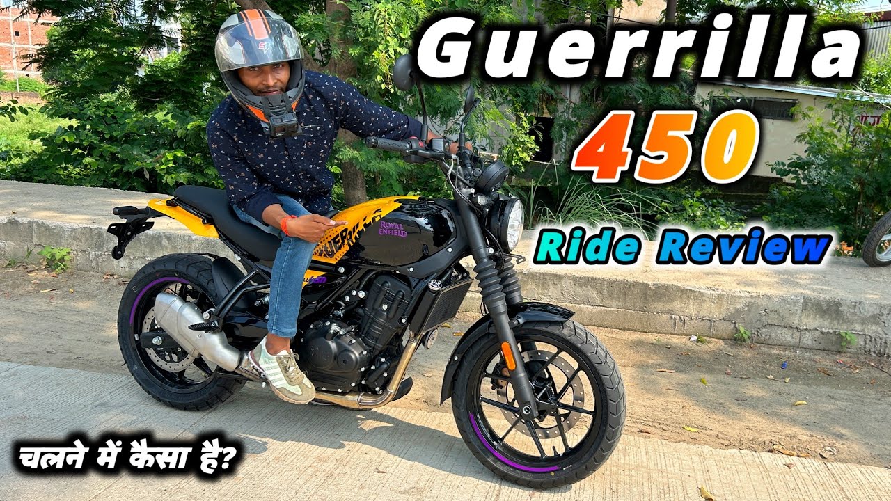 Royal Enfield Guerrilla 450 First Ride Review | All Condition City ...