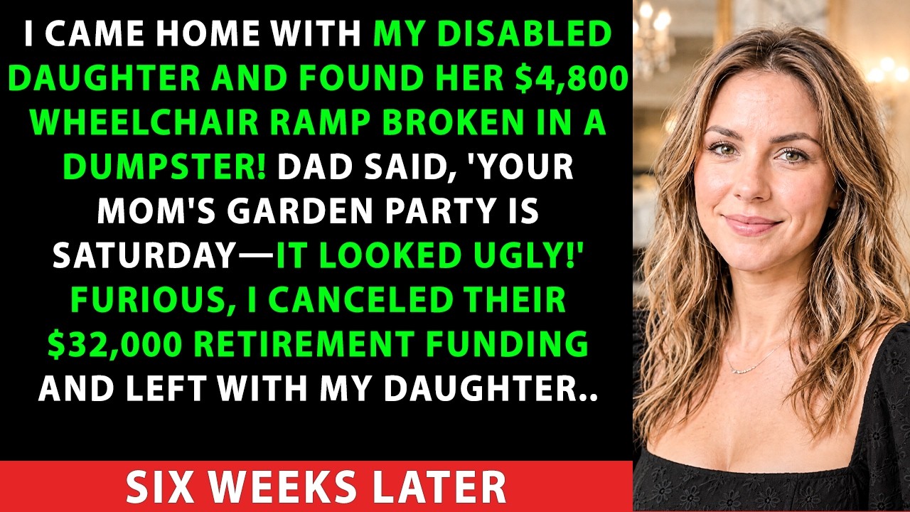 Who Destroyed My Disabled Daughter’s $4,800 Wheelchair Ramp? Her Own ...