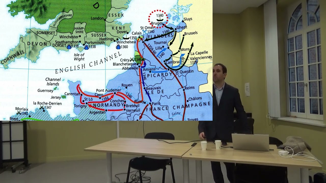 La Bataille de Crécy en 1346 - Conférence de David Fiasson  - 