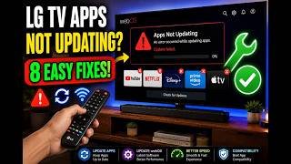 How to Update Apps on LG Smart TV (2026) | Fix Apps Not Updating