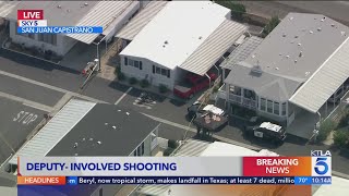 Orange County deputy shoots person after 'domestic incident' in San Juan Capistrano