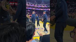 Courtside experience #nba