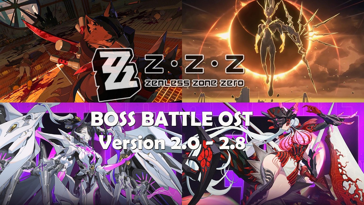 Zenless Zone Zero All Boss Battle Theme OST Collection 2.0 to 2.8