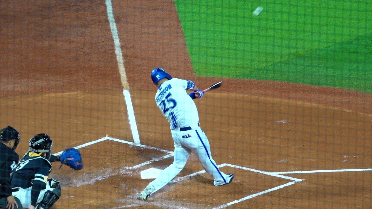 ハマスタ揺れる大歓声！筒香嘉智のホームランで先制！日本シリーズ 第6戦 日本一決定試合 2024/11/03 横浜スタジアム