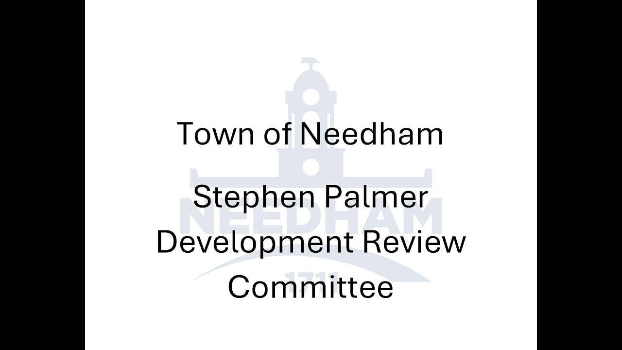 Stephen Palmer Development Review Committee 01/12/2026