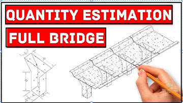 The volume of Concrete Calculation for Bridge | Civil Engineering | Quantity Estimation for Bridge