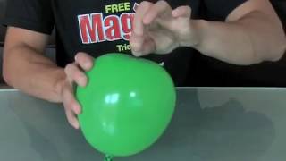 MAGIC TRICK: Needle In Balloon REVEALED!