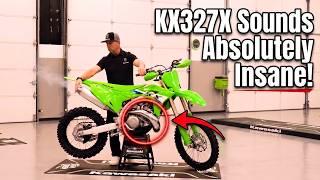 The Return of 2-Stroke! 2027 Kawasaki KX327X Sounds Absolutely Insane!