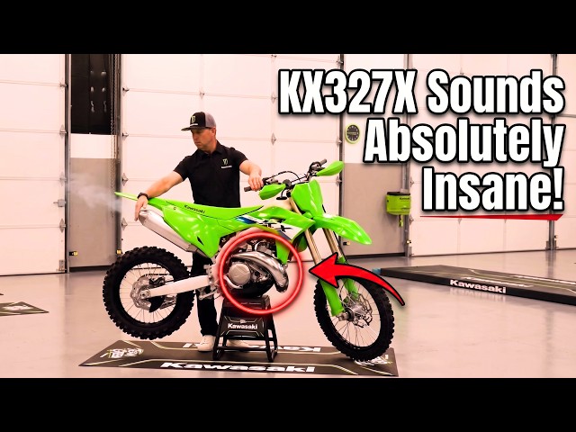 The Return of 2-Stroke! 2027 Kawasaki KX327X Sounds Absolutely