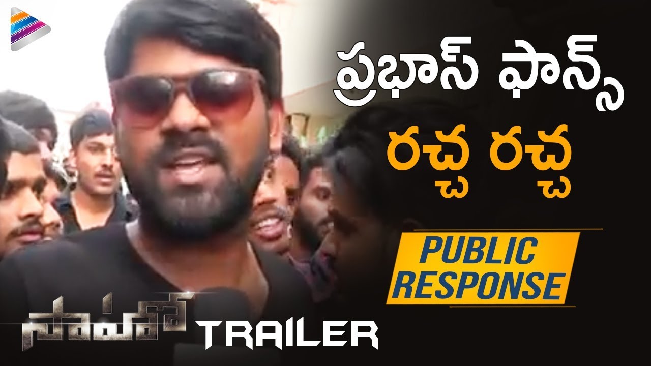 Saaho Trailer Public Response | RTC X Roads | Prabhas | Shraddha Kapoor | Sujeeth | Telugu FilmNagar