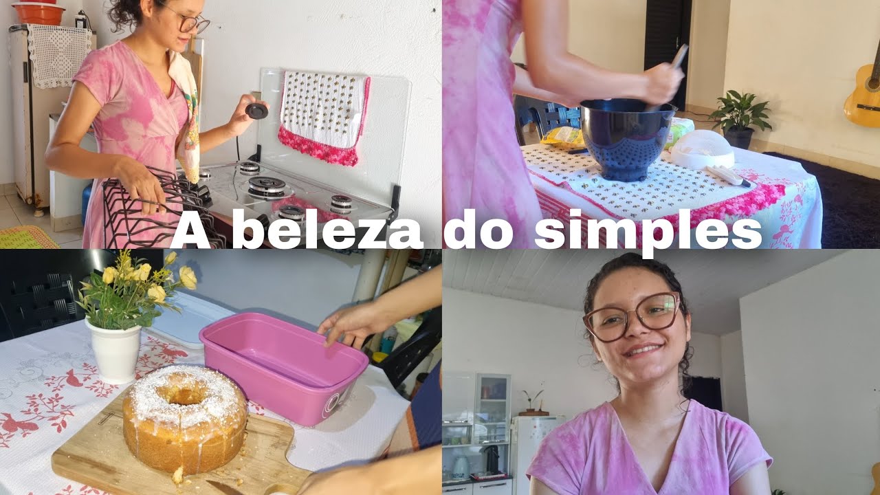 Rotina da Noite no Interior: bolo simples, cozinha organizada e ficamos sem luz 😅