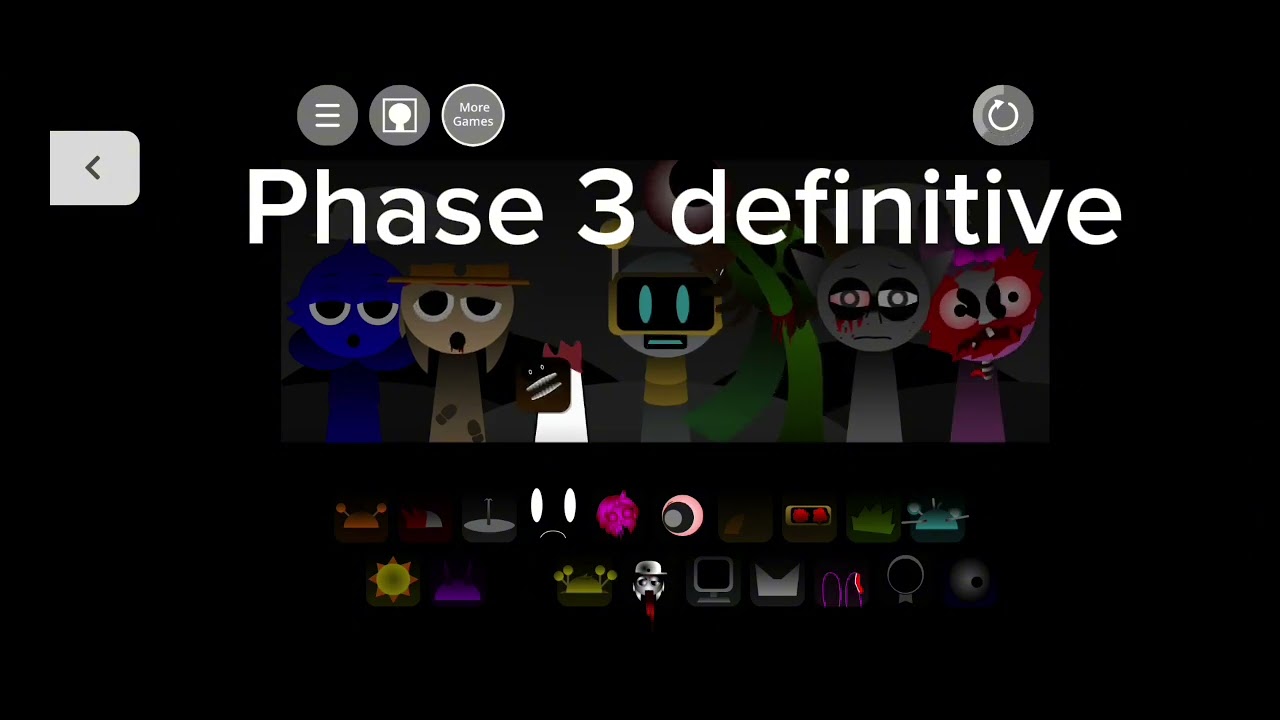 Sprunki phase 1 to phase 9 normal mix and horror mix 