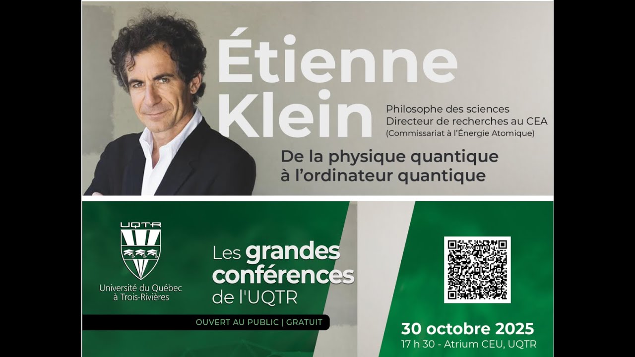 Conférence Étienne Klein - De la physique quantique à l'ordinateur quantique