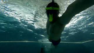 [24. 5. 4.] Every morning swimming - Crawl stroke drill front
