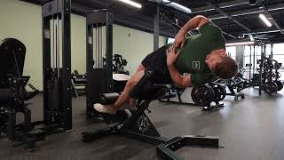 Side Bends On Back Extension QL
