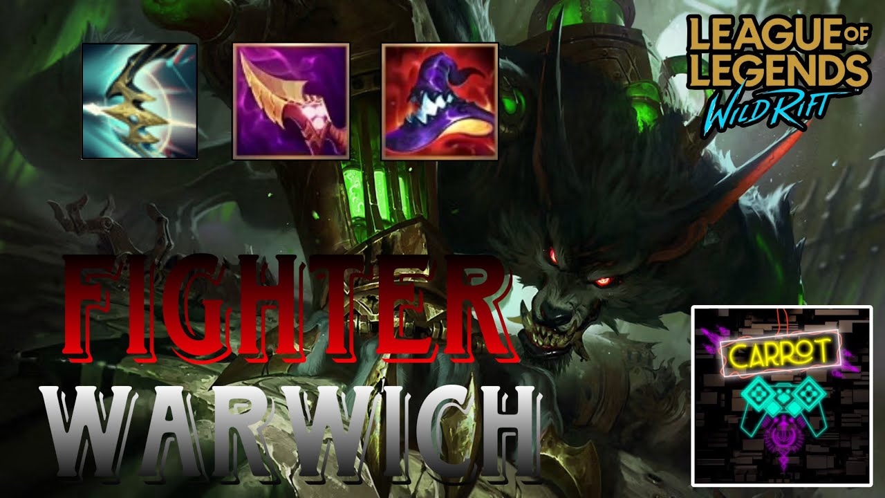 WILD RIFT WARWICK JUNGLE GAMEPLAY | League of Legends : #wildrift - YouTube
