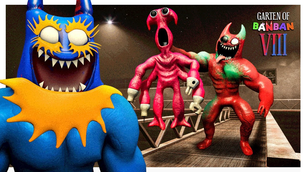 Jugando Garten Of Banban 8 Juego Completo + Final