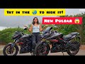 Rode the new Pulsar black Eclipse! 