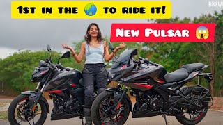 Rode the new Pulsar black Eclipse! 