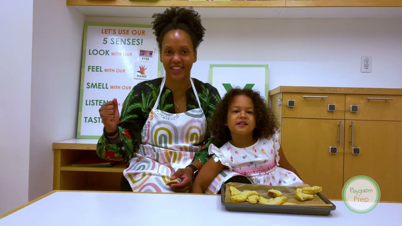 X-Shaped Butterfly Biscuits!| Nutrition Recipes with Playgarden Online| Preschool Educational Videos