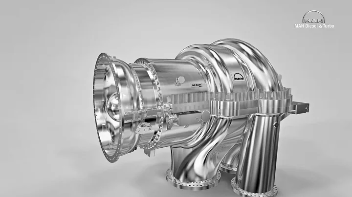 3D animation of axial flow compressor working principle online video cutter com