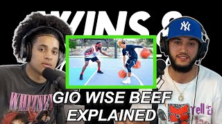 CAM WILDER EXPLAINS THE BEEF WITH GIO WISE