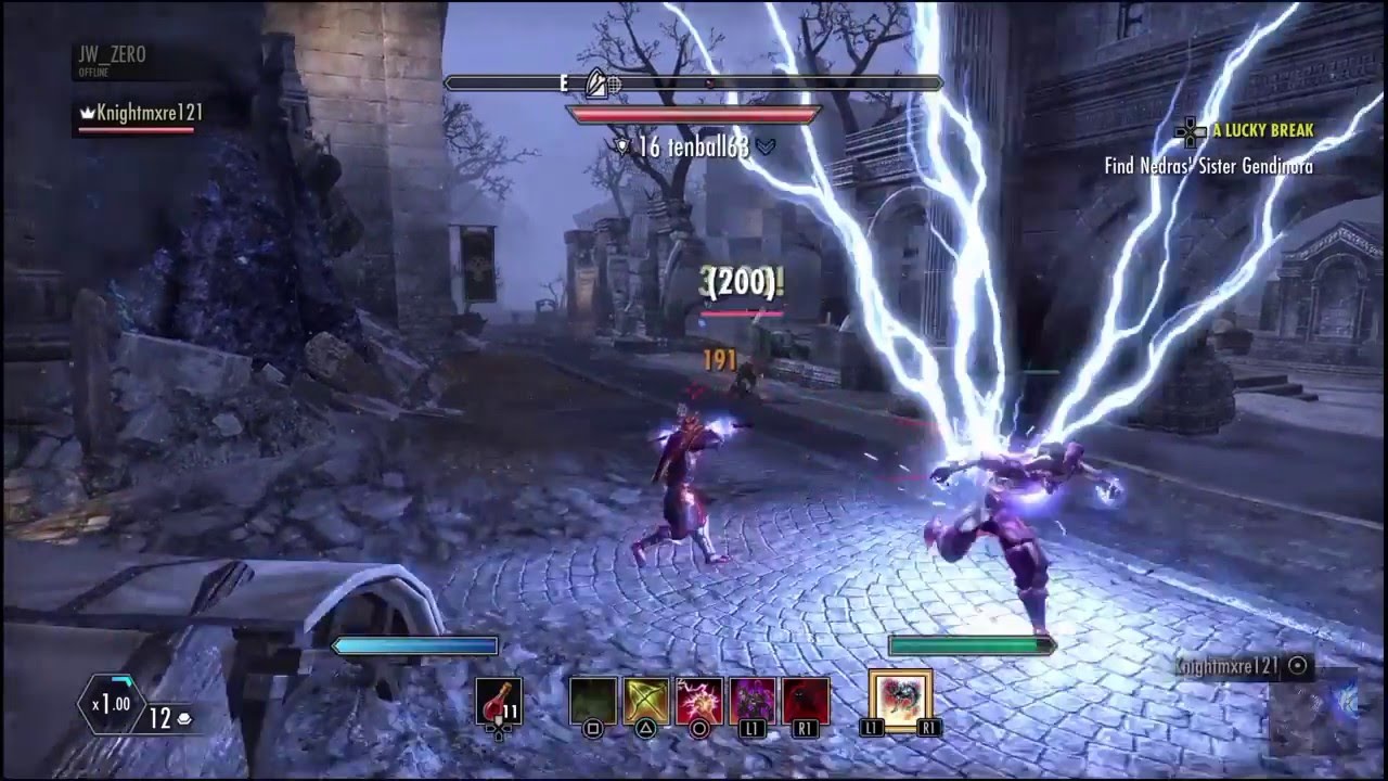 Stamina Nightblade Assassin montage (bow build)