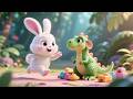 Dino Dan Learns to Share with Tiny Bear 🦕🐻 | Cute Friendship Song for Kids | Playful Nursery Rhyme