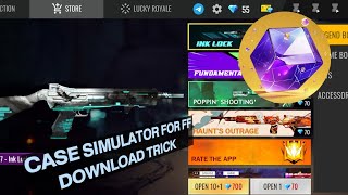 𝗖𝗔𝗦𝗘 𝗦𝗜𝗠𝗨𝗟𝗔𝗧𝗢𝗥 𝗙𝗢𝗥 𝗙𝗙 𝗗𝗢𝗪𝗡𝗟𝗢𝗔𝗗 𝗧𝗥𝗜𝗖𝗞... 𝗔𝗟𝗢𝗡𝗘 𝗚𝗔𝗠𝗘𝗥 screenshot 5