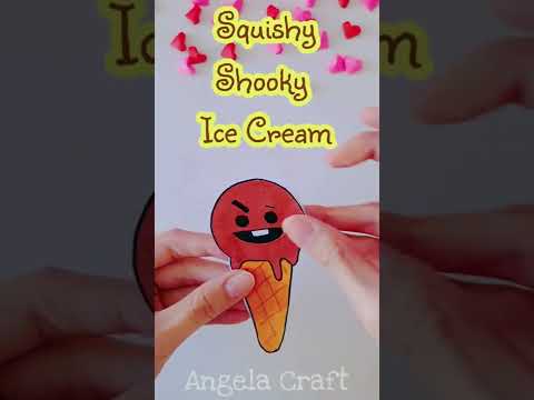 Video SQUISHY BT21 Shooky Ice cream #shorts #youtubeshorts... - youtube