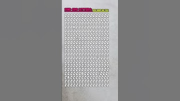 🔠Find Odd letters l The Ultimate Odd Number Challenge.  #quiz #viral